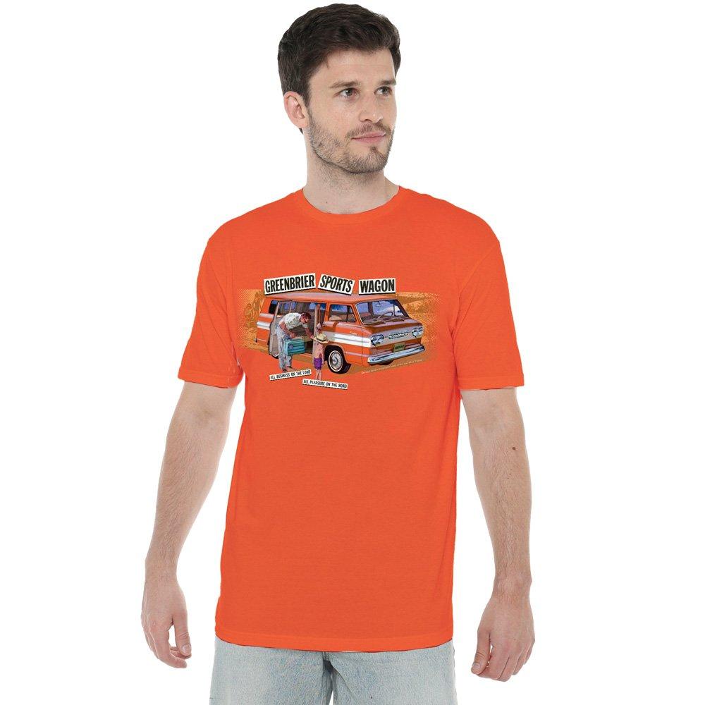 Orange - Other - Chevrolet Greenbrier Corvair Sport Wagon T Shirt - 1