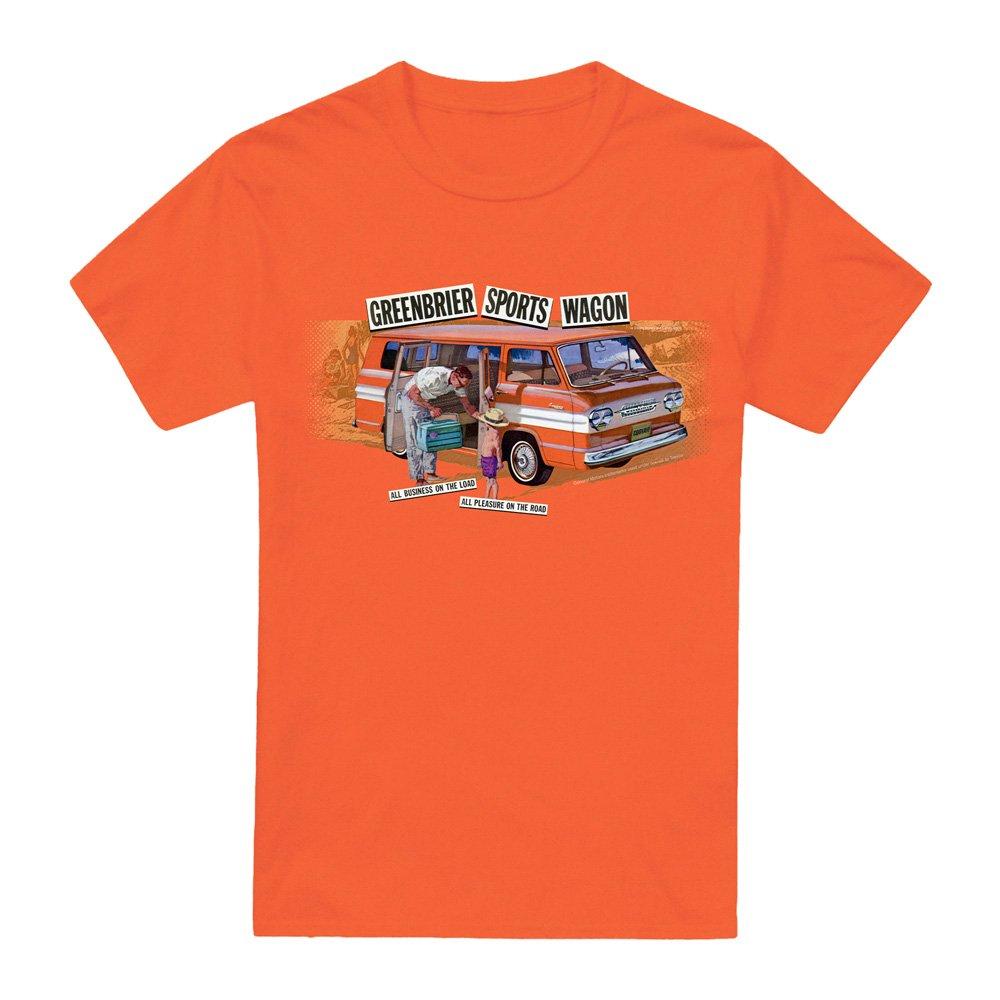 Orange - Other - Chevrolet Greenbrier Corvair Sport Wagon T Shirt - 4