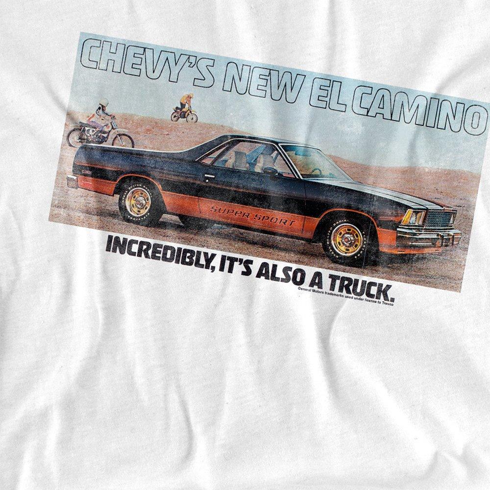 White - Other - Chevy El Camino T Shirt White - 2