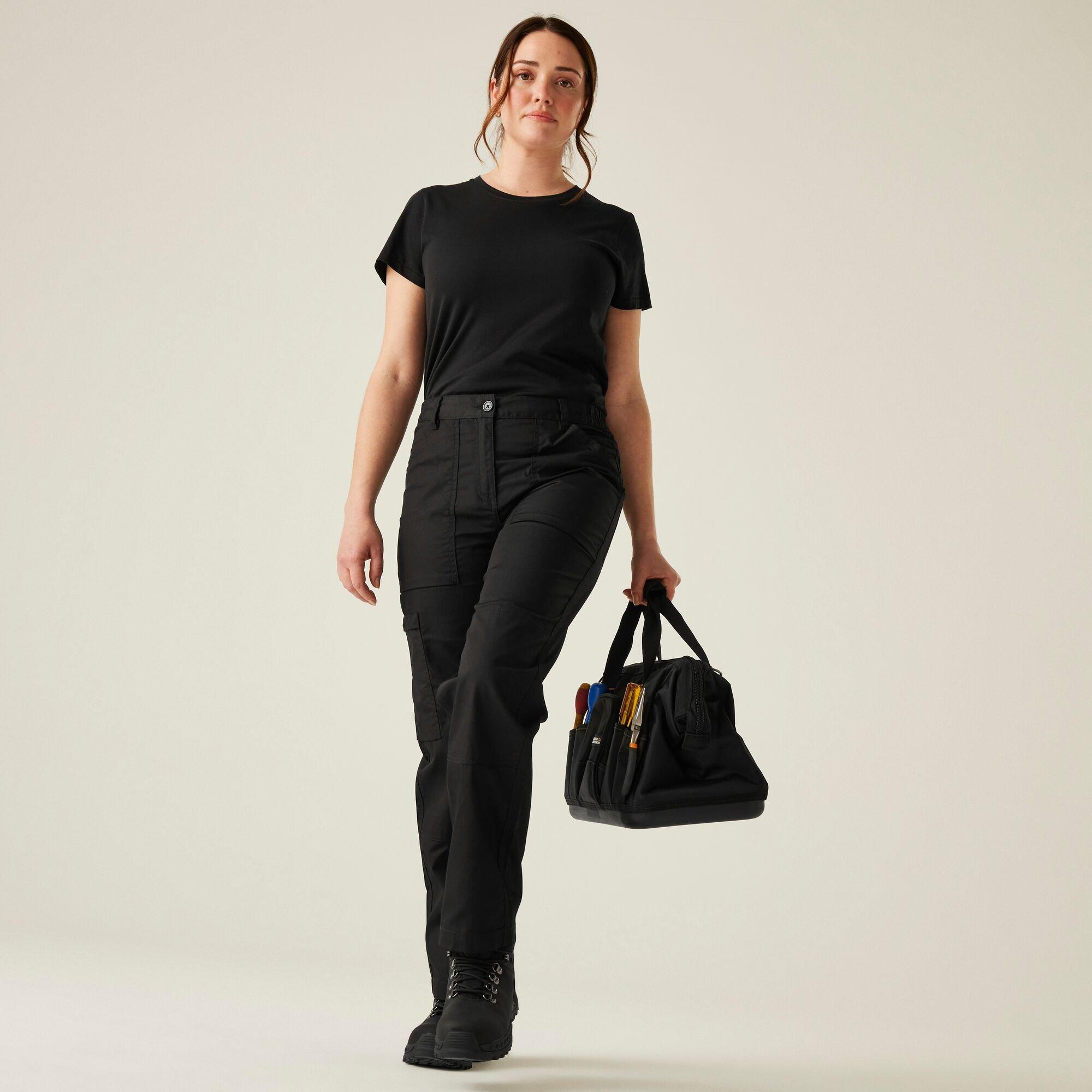 Black - Regatta - Womens Action Trousers - 6