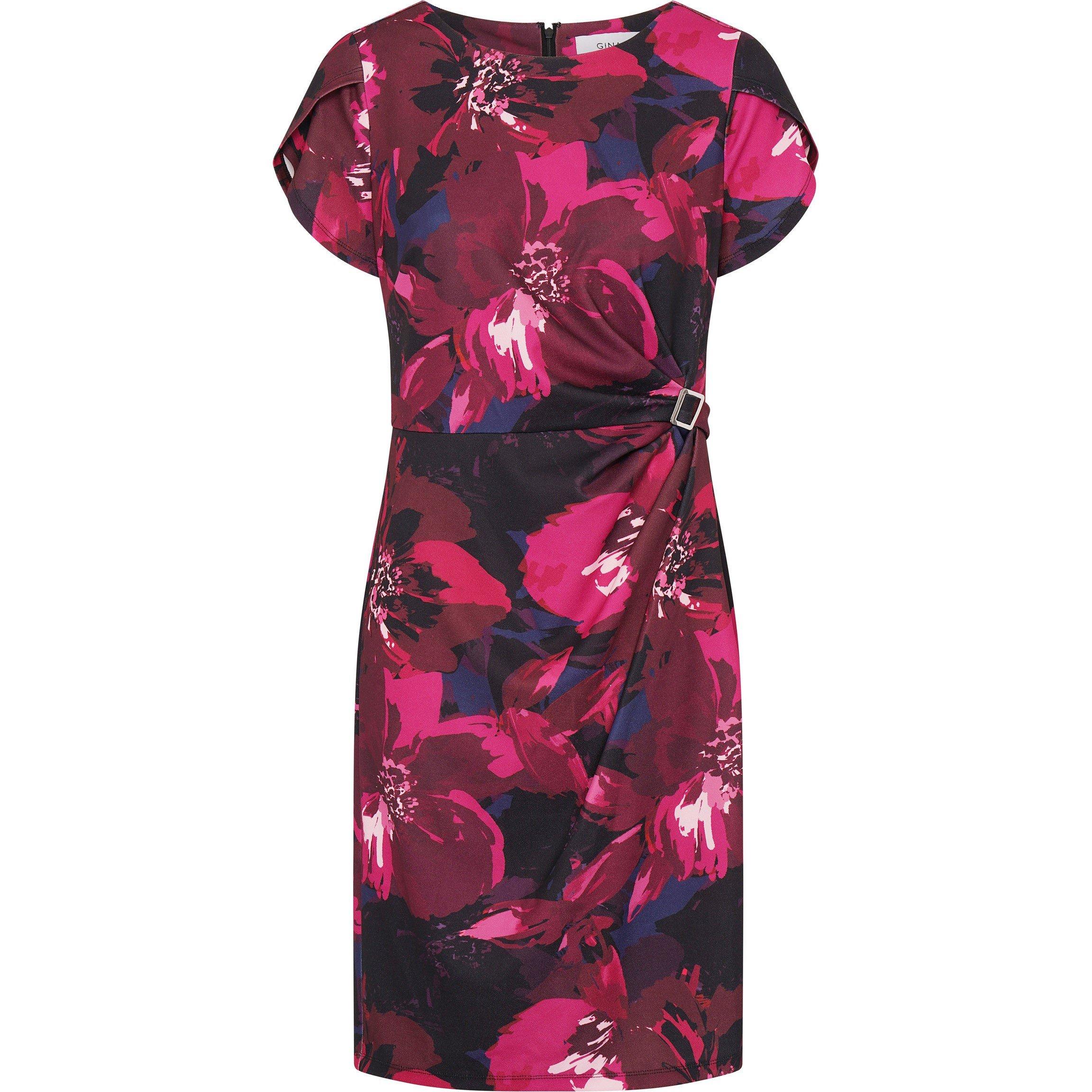 Gina Bacconi Women's Roby Floral Print Dress -  - 16