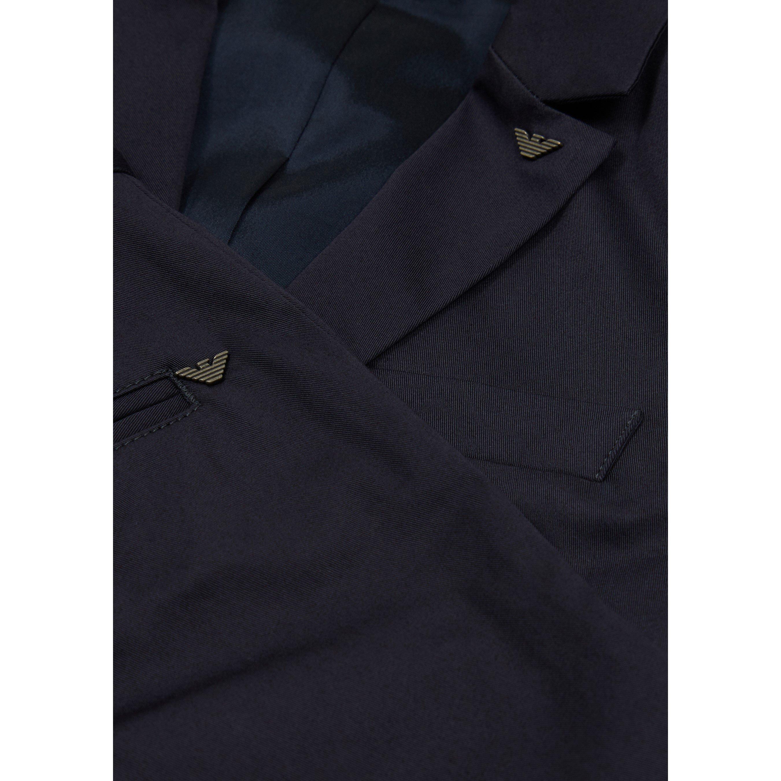 Navy Blue - Emporio Armani - Kids' Suit - 4