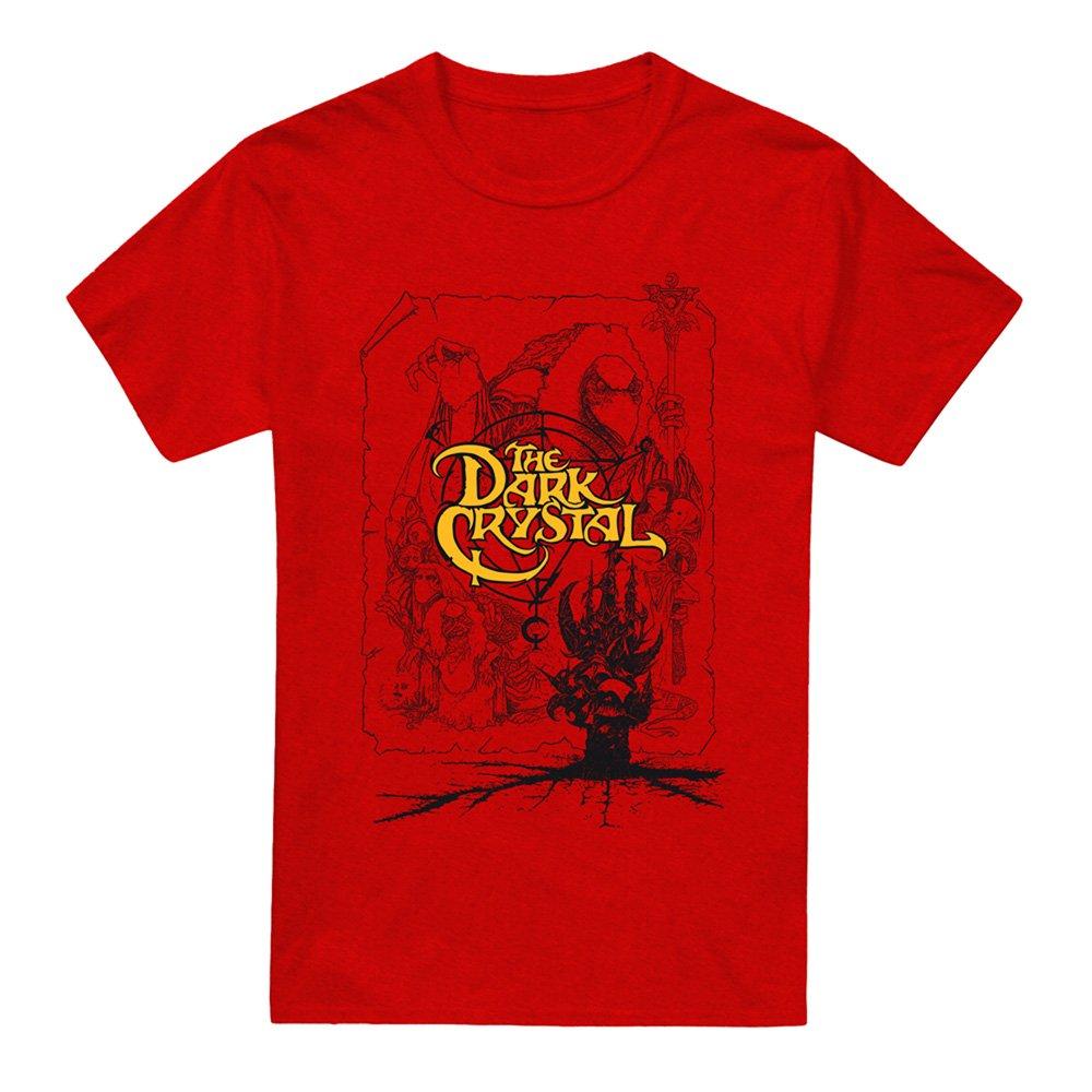 Red - Other - Dark Crystal Poster Lines T-Shirt Red - 4