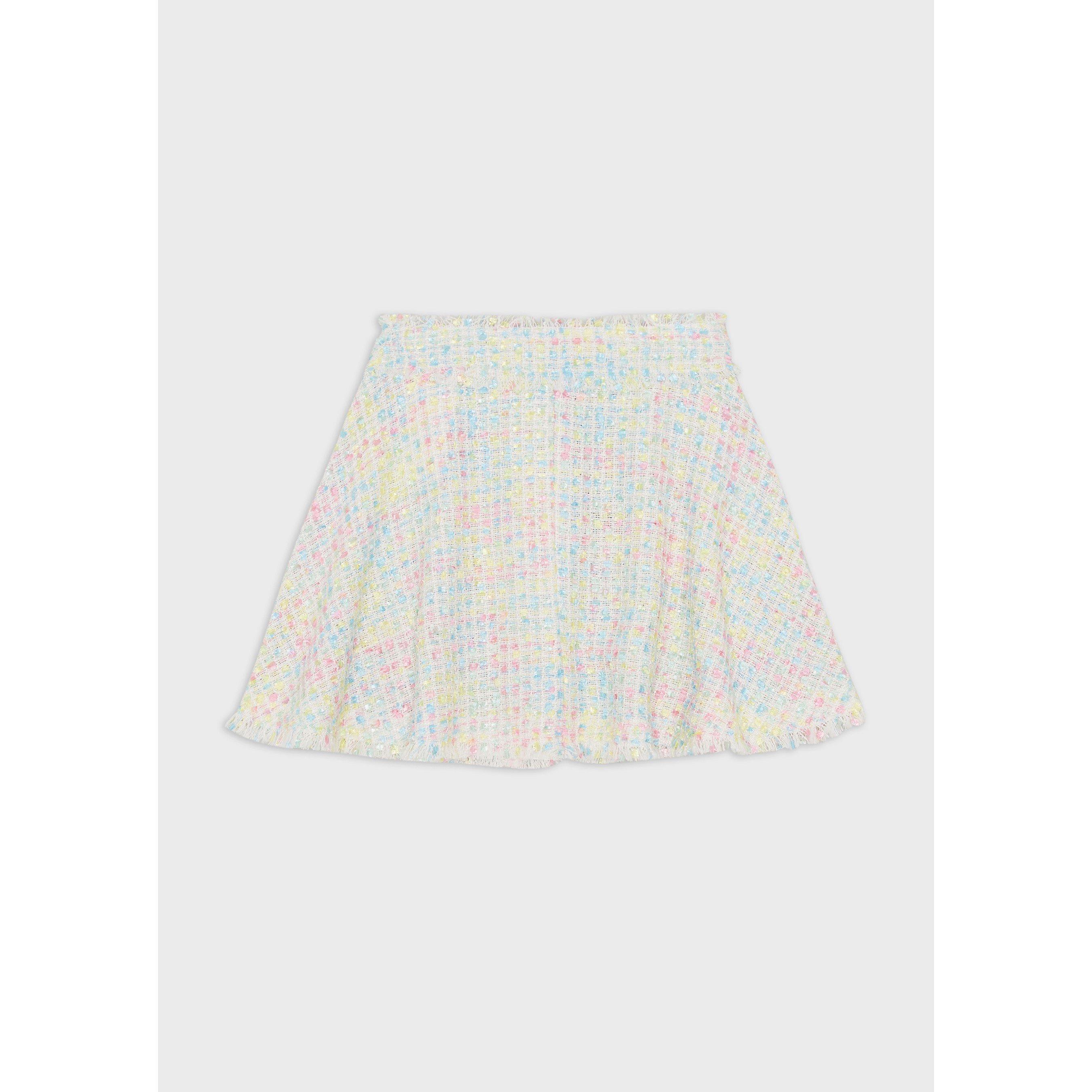 White Multi - Emporio Armani - Kids' Skater Skirt - 2