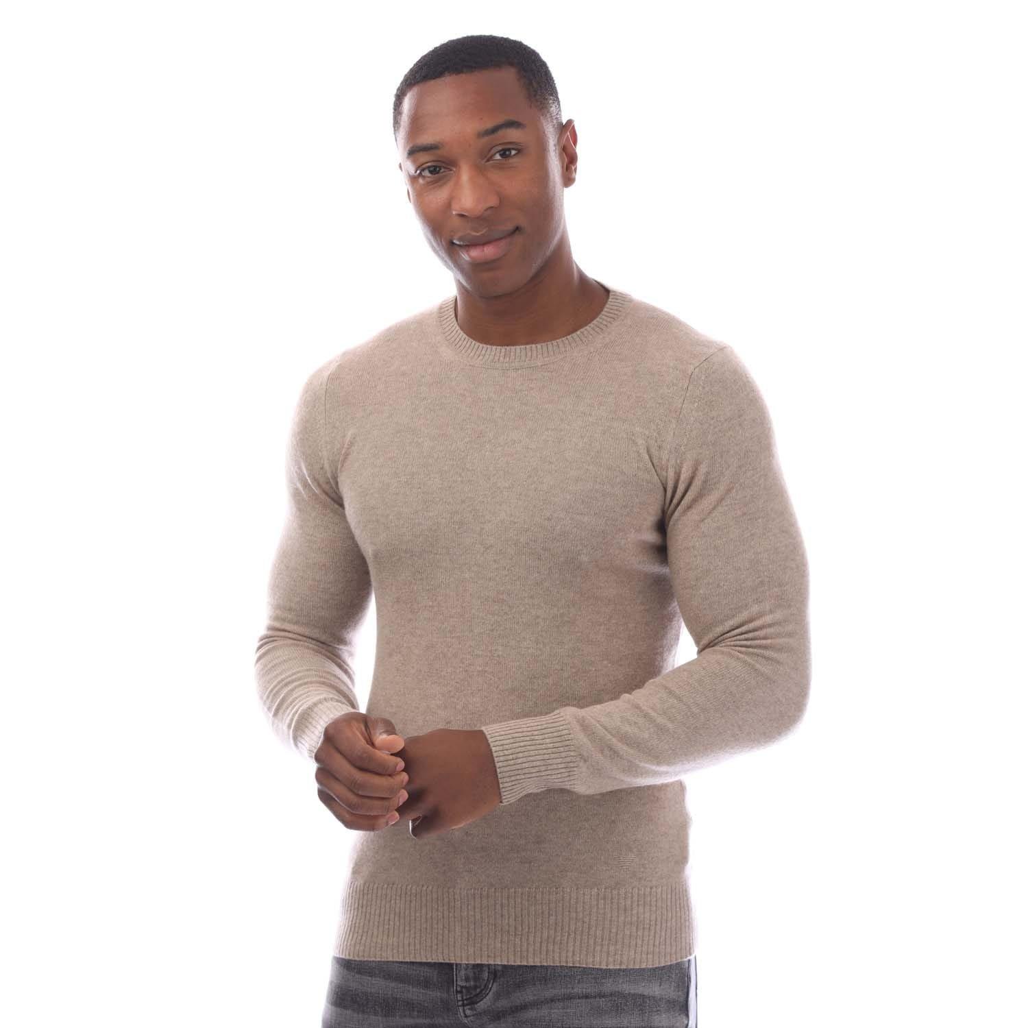 Sand - Emporio Armani - Pure Cashmere Jumper - 1