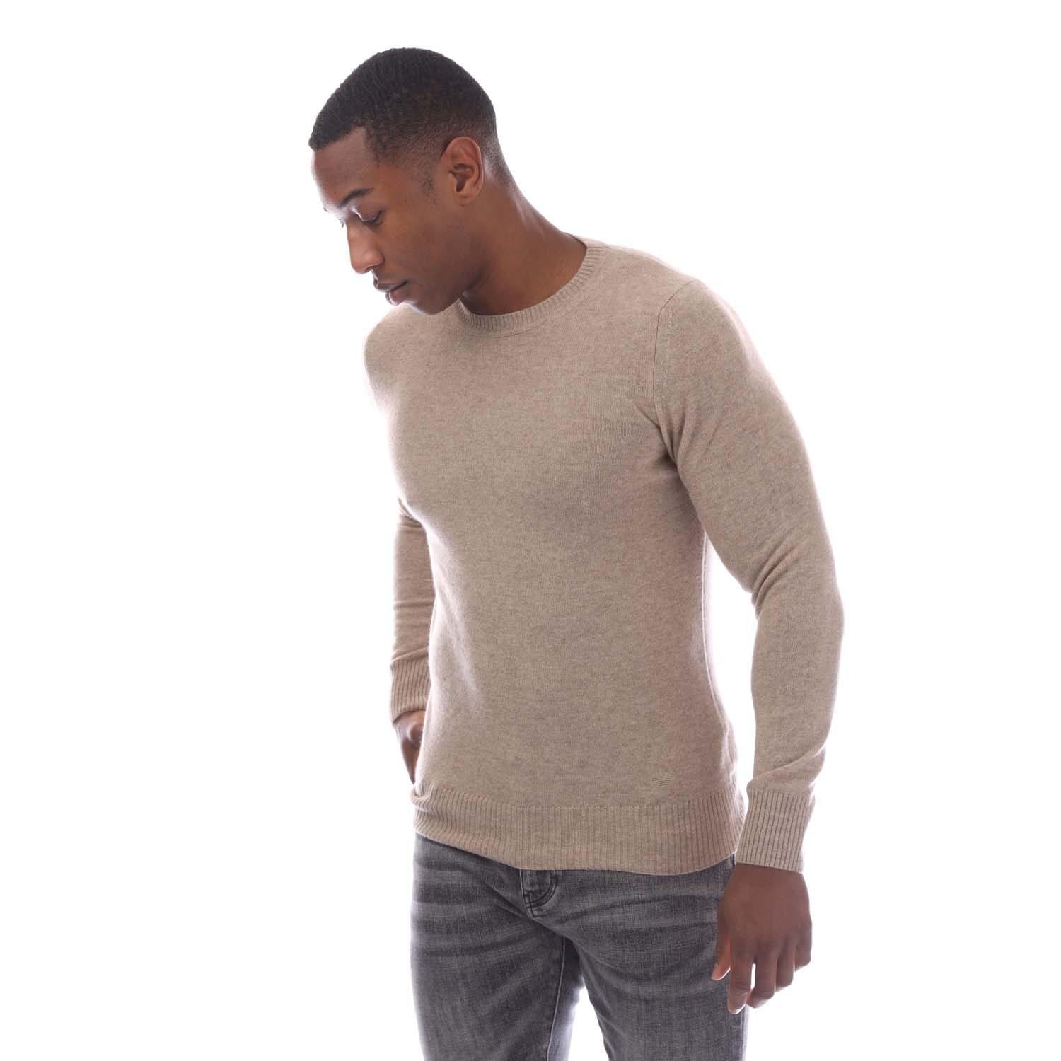 Sand - Emporio Armani - Pure Cashmere Jumper - 3