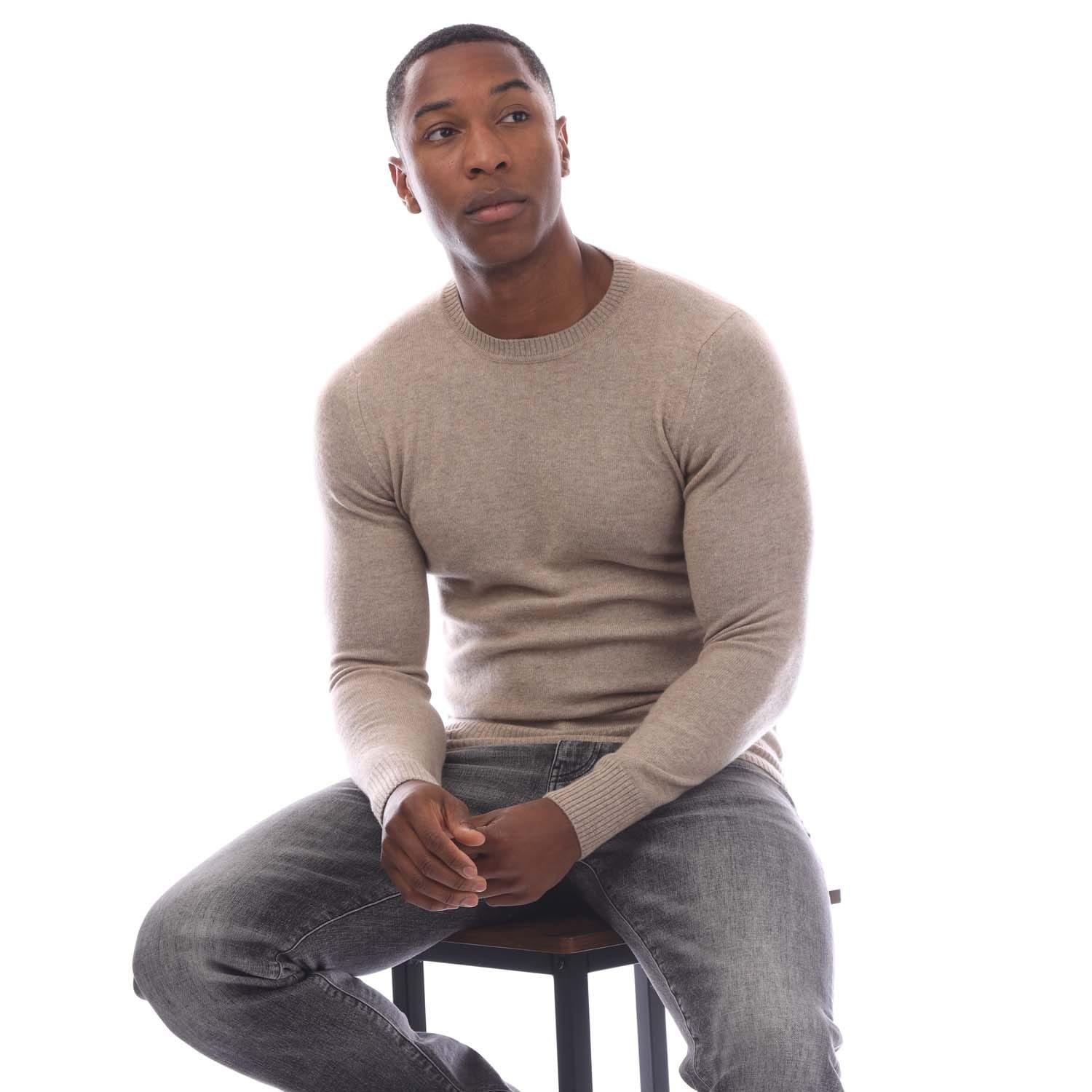 Sand - Emporio Armani - Pure Cashmere Jumper - 4