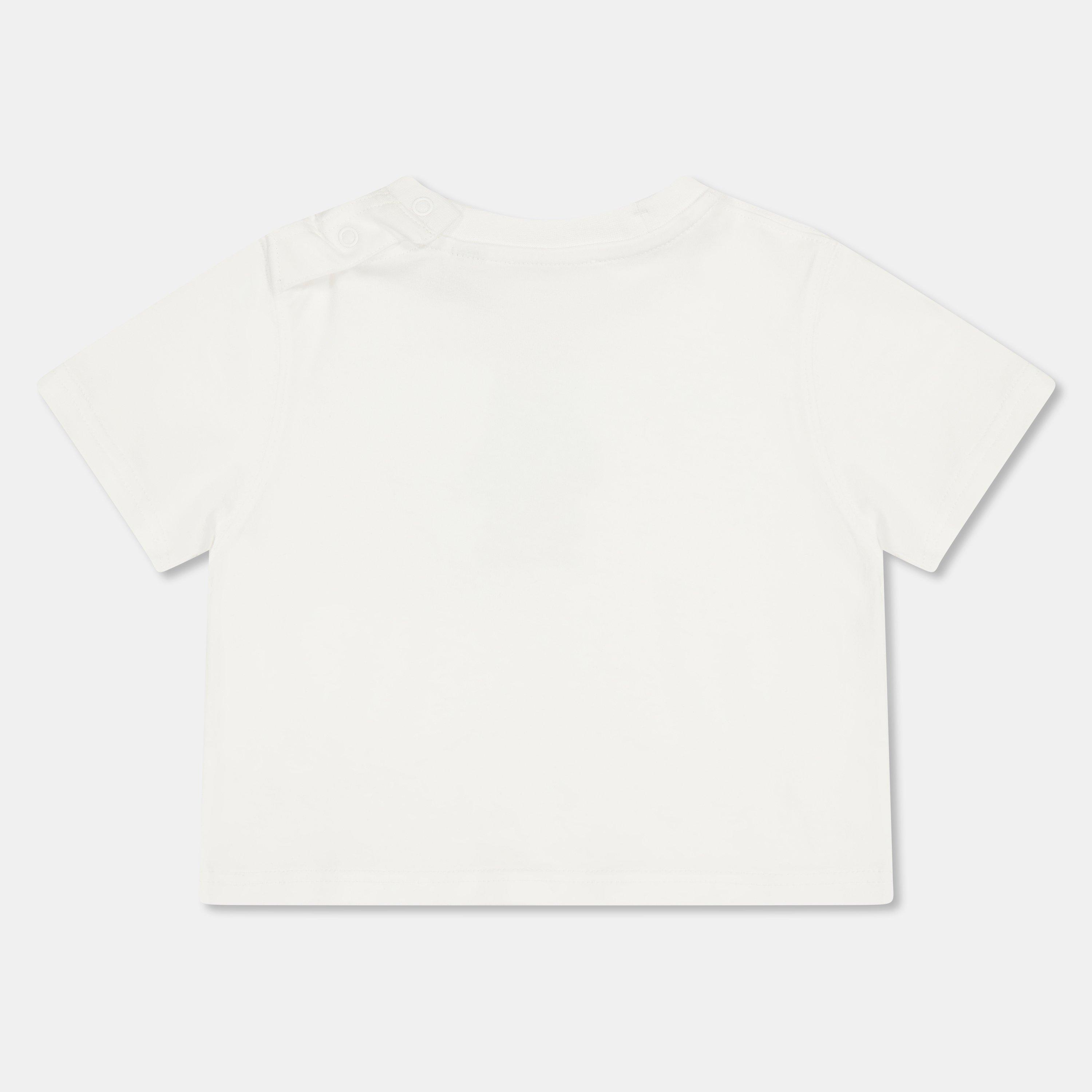 White A1464 - Burberry - Unisex Kids' Burb Teddy T-Shirt - 2