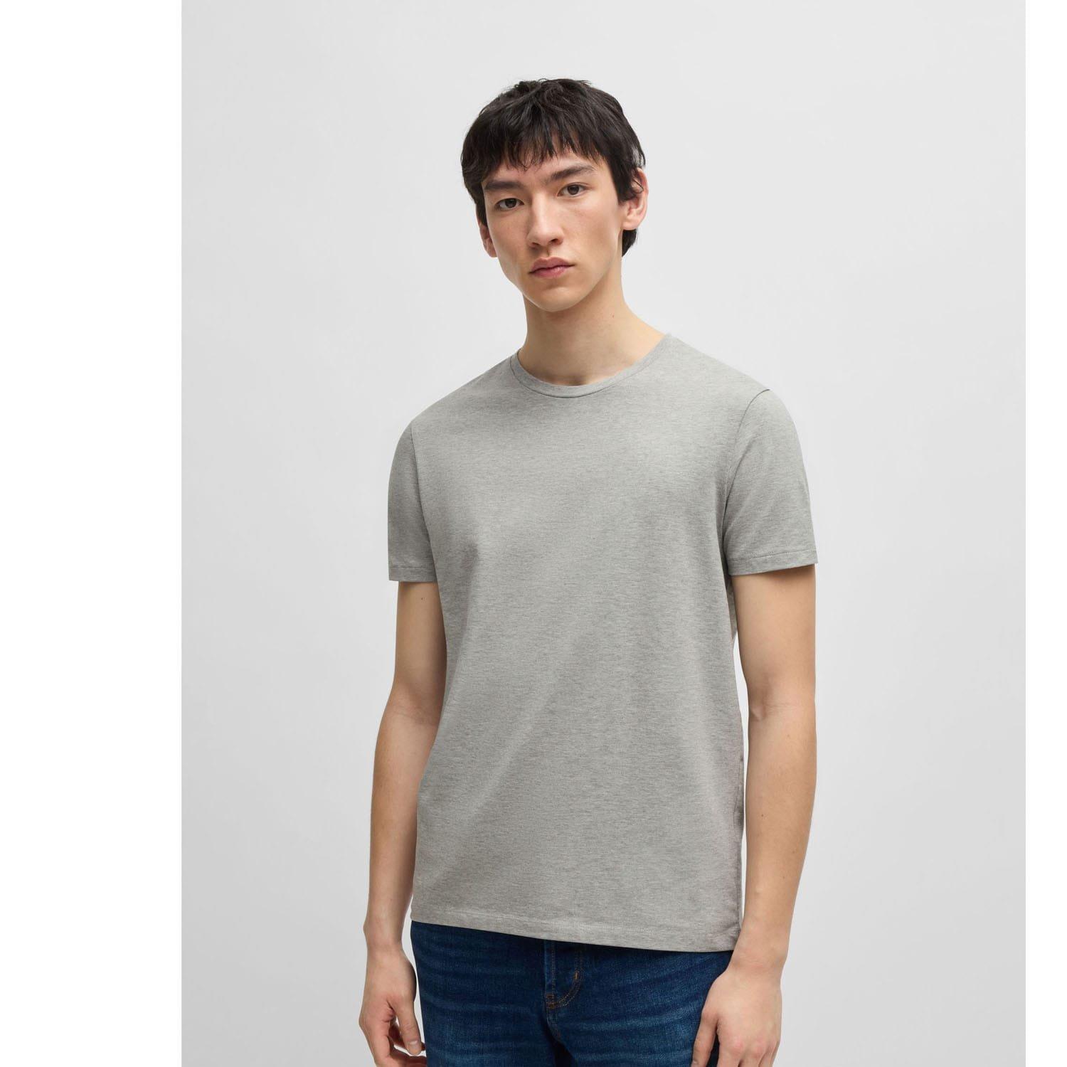 Grey - Hugo - 2 Pack Slim Fit T-Shirts - 5