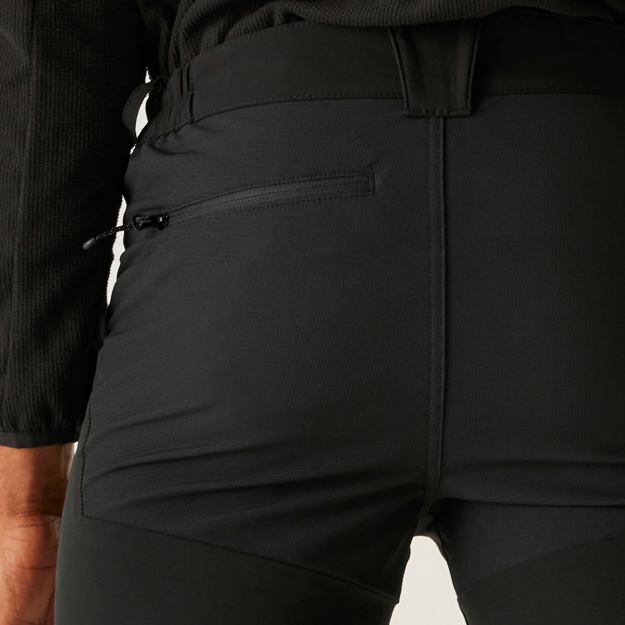 Black - Regatta - Mens Prolite Softshell Stretch Trousers - 8