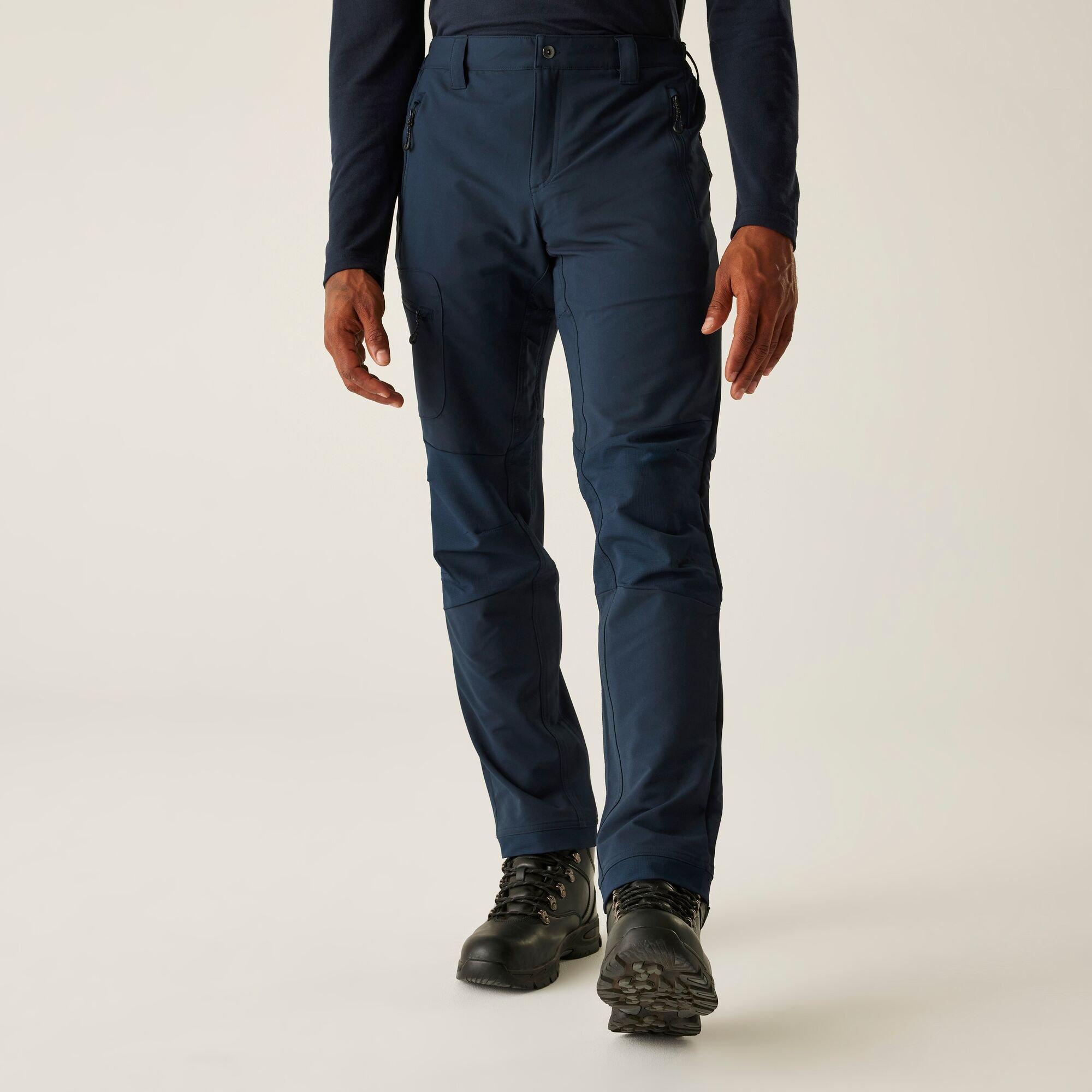 Regatta Men's Prolite Softshell Stretch Trousers - Navy - 42 R