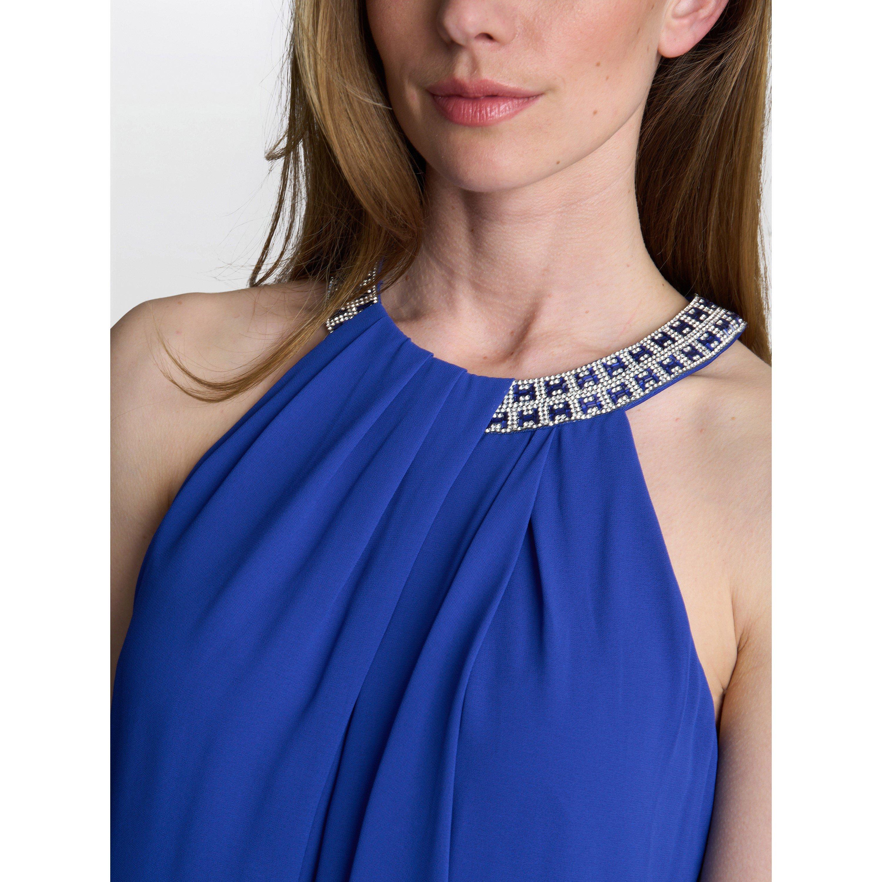 Royal - Gina Bacconi - ELLE HALTER TOP WITH BEADED NECK - 5