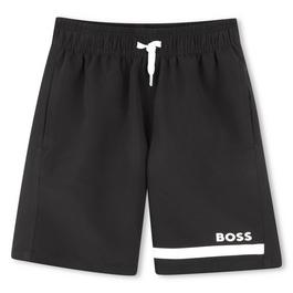 Boss Logo Print Shorts Junior Boys