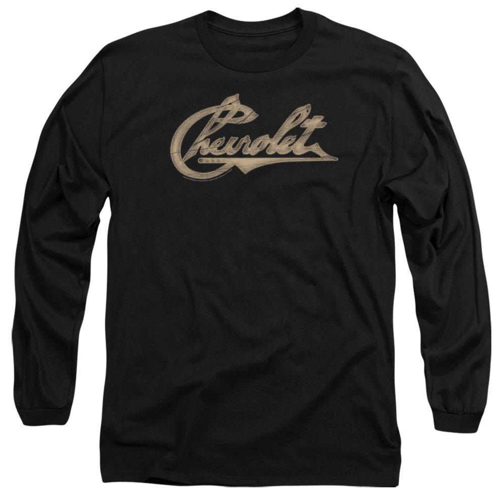 Black - Other - Chevrolet Chevy Script Long Sleeve T-Shirt Black - 1