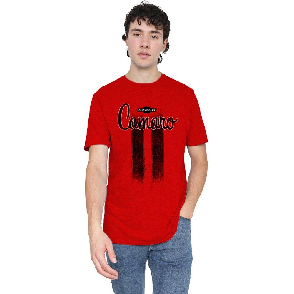 Red - Other - Chevrolet Camaro Stripes T-Shirt Red - 1
