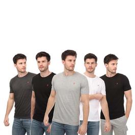 Farah Briars 5 Pack Lounge T Shirts