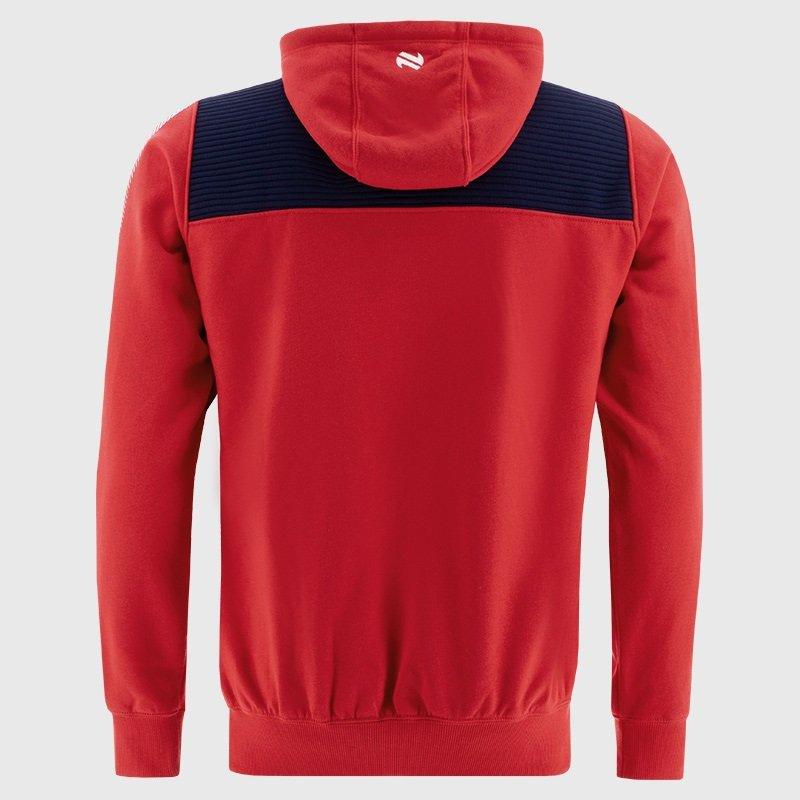 Red/Marn/Wht - ONeills - Cork Dynamo Fleece Hoodie Junior - 2