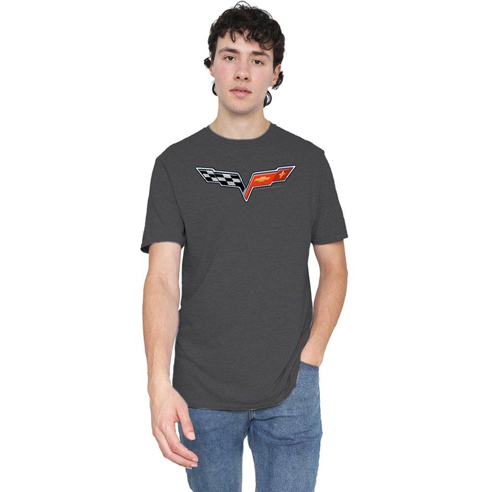 Grey - Other - Chevrolet The Vette Medallion T-Shirt Charcoal - 1