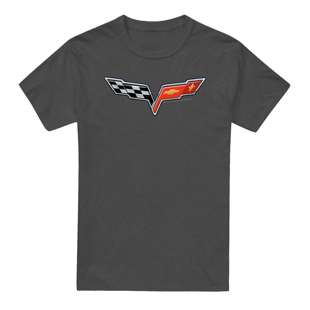 Grey - Other - Chevrolet The Vette Medallion T-Shirt Charcoal - 4
