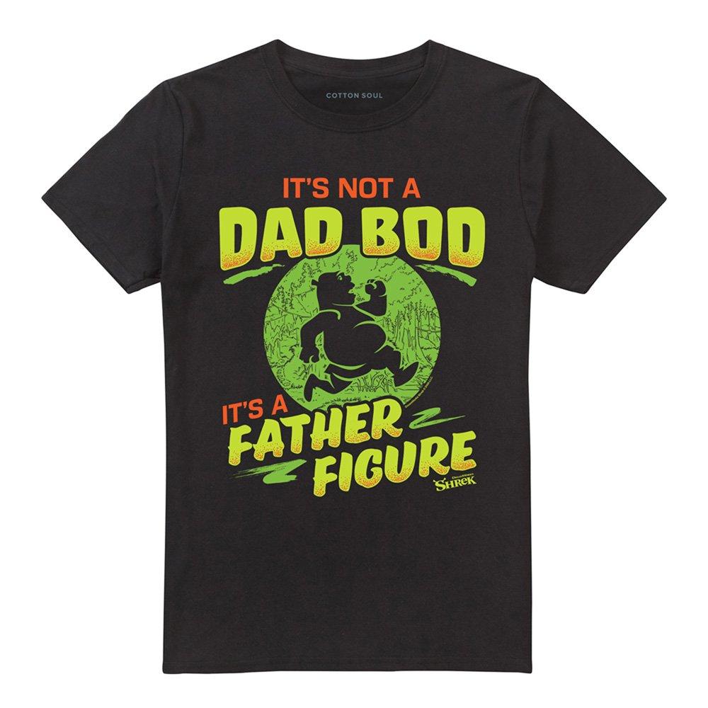 Black - Other - Shrek Dad Bod Father Figure Mens T-Shirt Black - 4