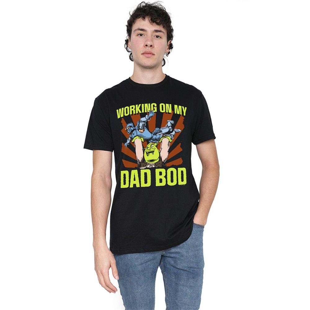 Black - Other - Shrek Working On My Dad Bod Mens T-Shirt Black - 1