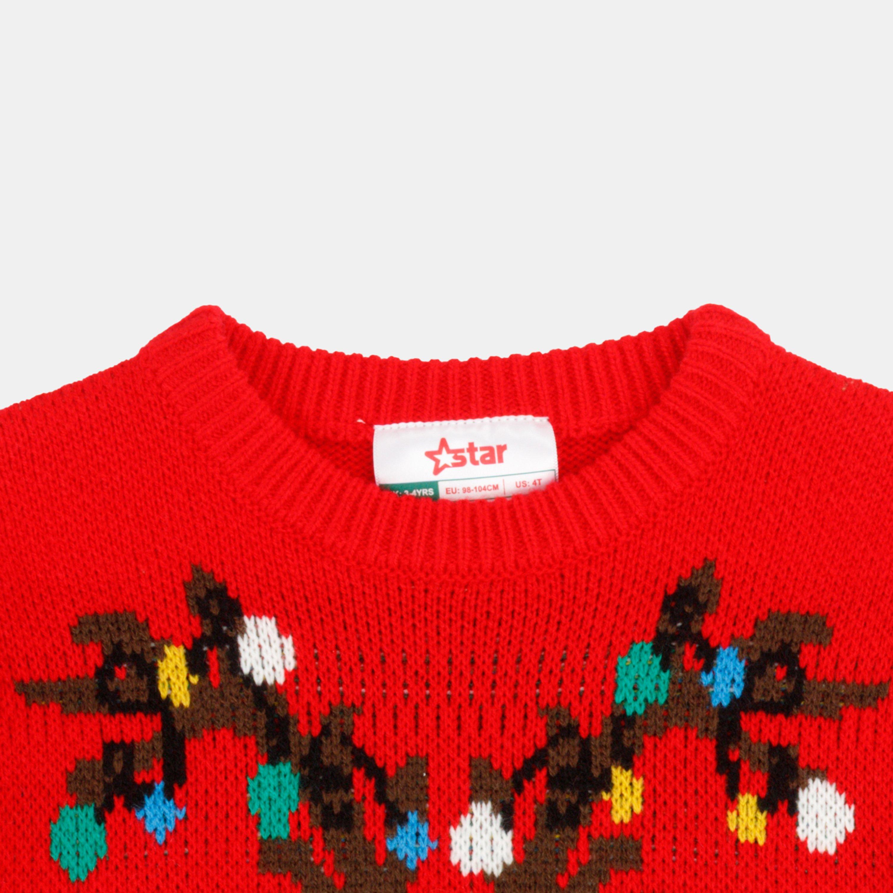 Rudolph - Star - Xmas Jumper In54 - 3