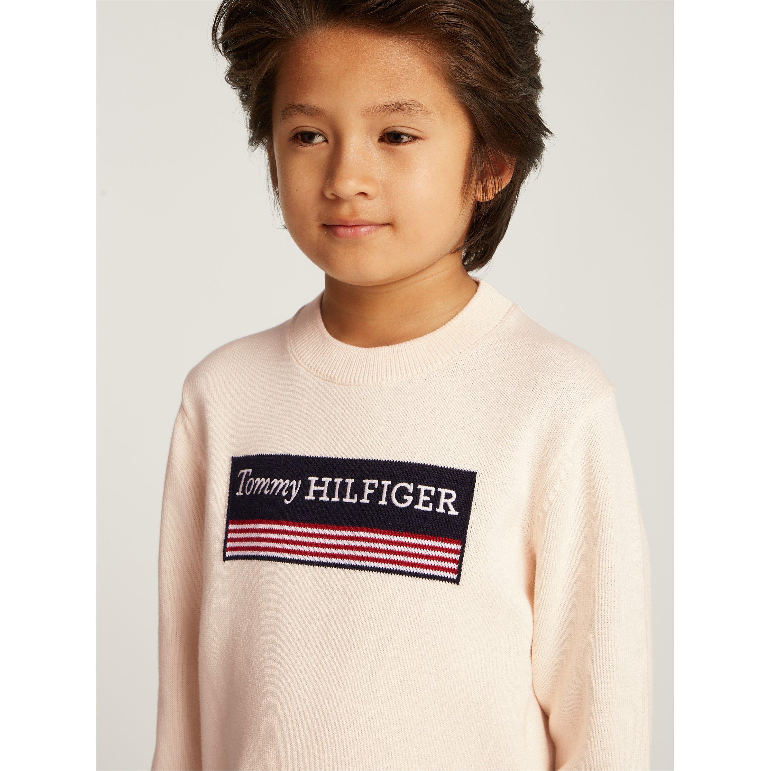 Ivoor Z00 - Tommy Hilfiger - Kids' Monotype Regular Crew Neck Jumper - 2