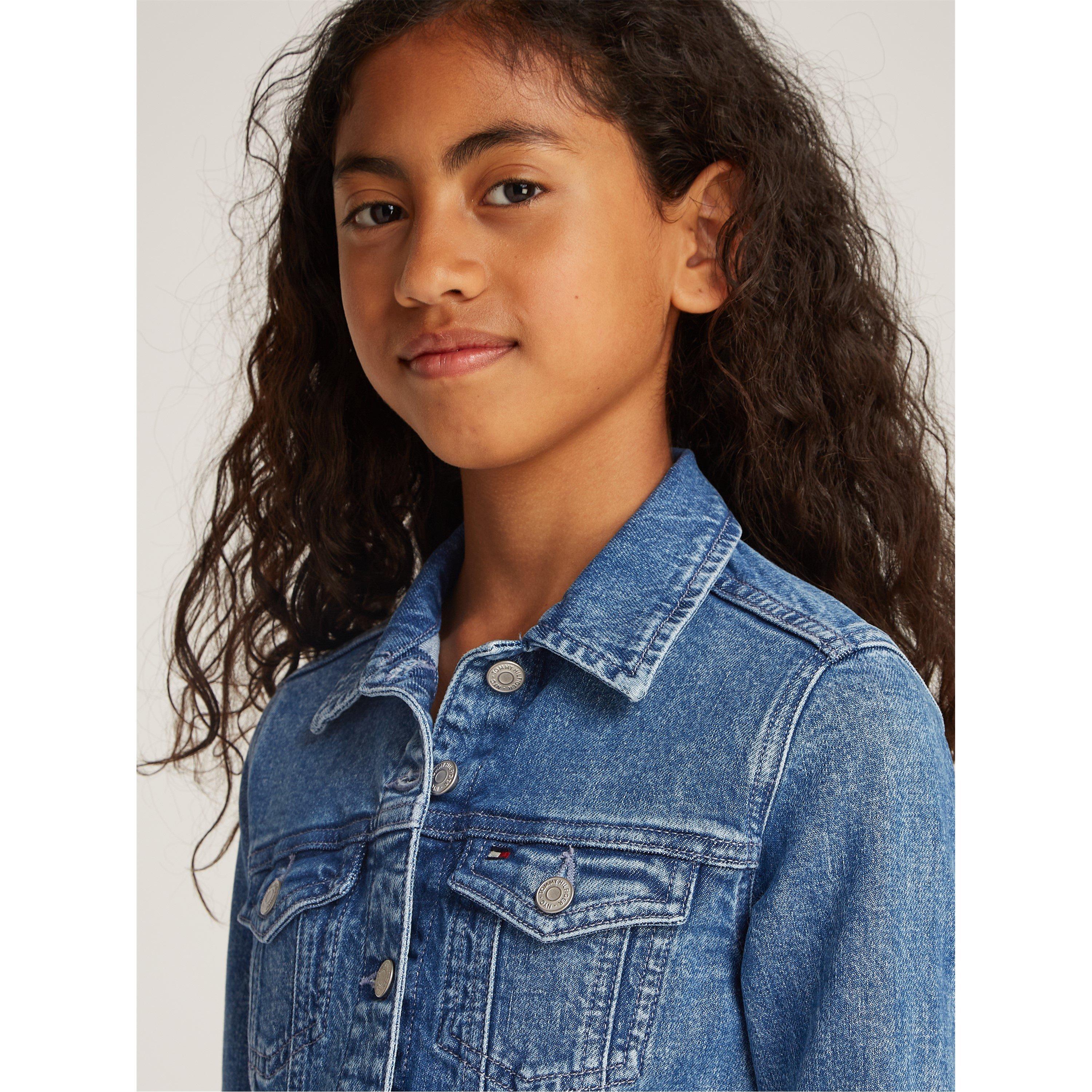 Sal Pim 1BJ - Tommy Hilfiger - Kids' Long-Sleeve Denim Dress - 2