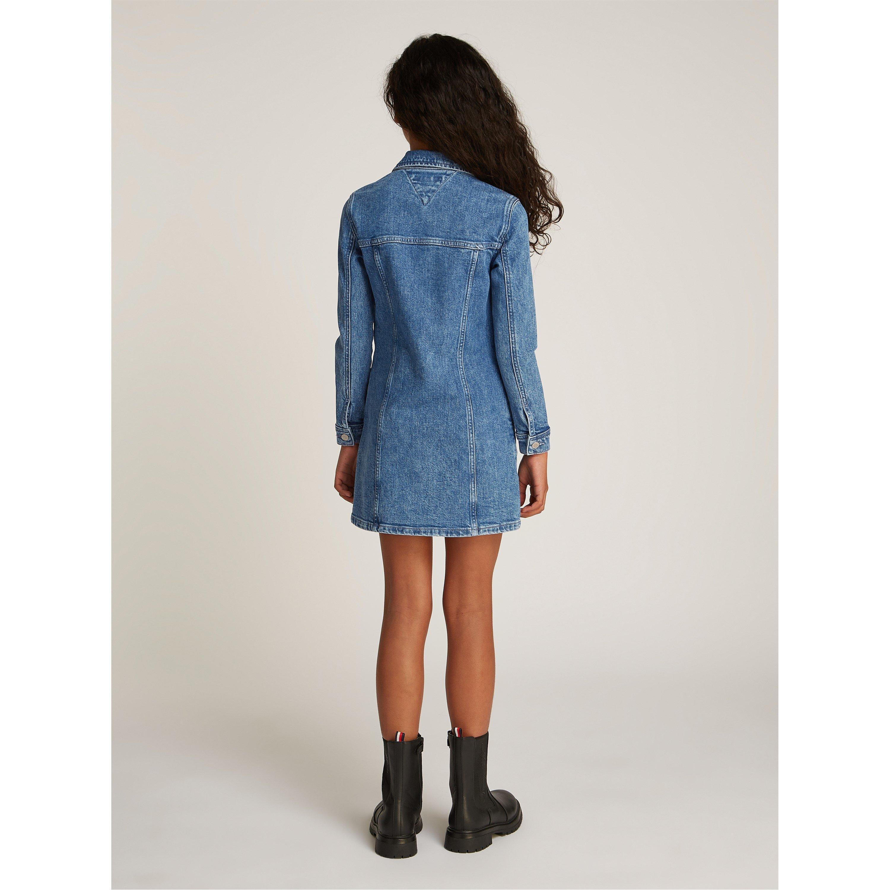 Sal Pim 1BJ - Tommy Hilfiger - Kids' Long-Sleeve Denim Dress - 3
