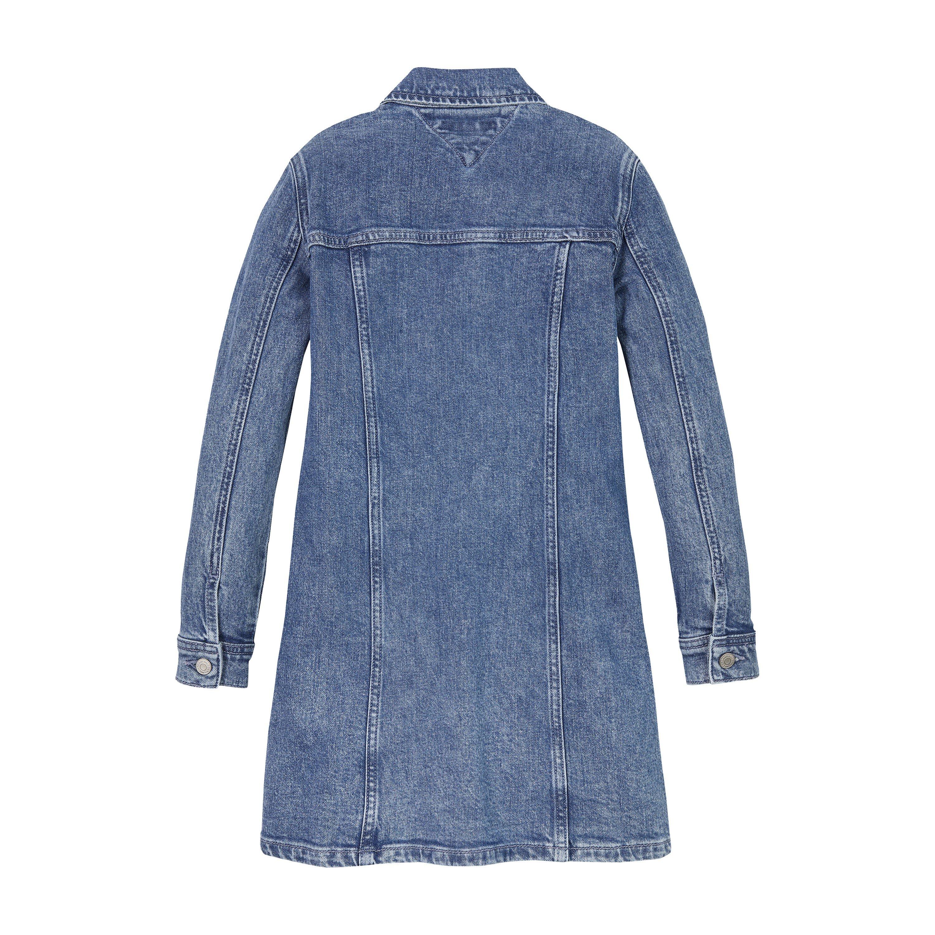 Sal Pim 1BJ - Tommy Hilfiger - Kids' Long-Sleeve Denim Dress - 5