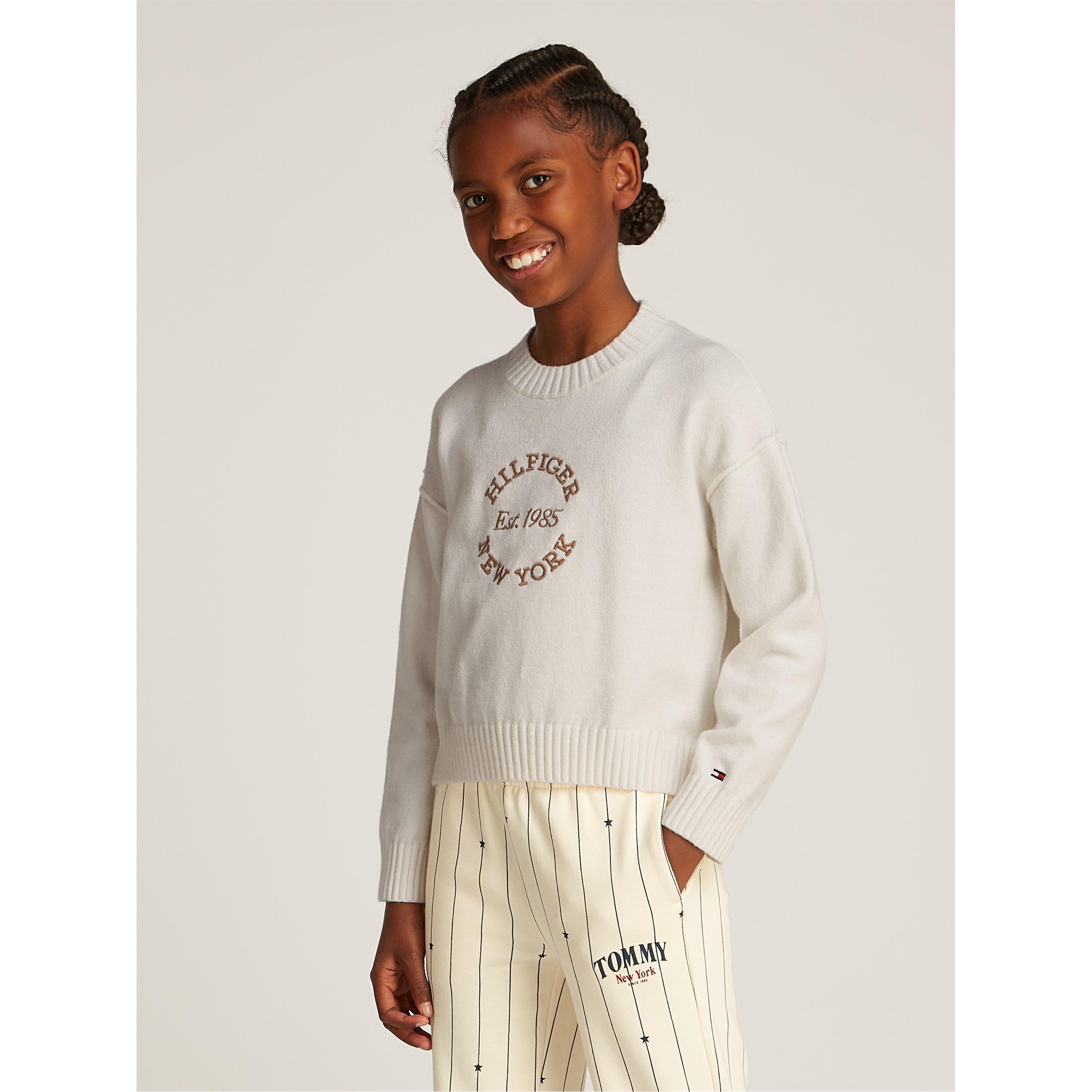 Ivory Z00 - Tommy Hilfiger - Kids' New York Crew Neck Jumper - 1
