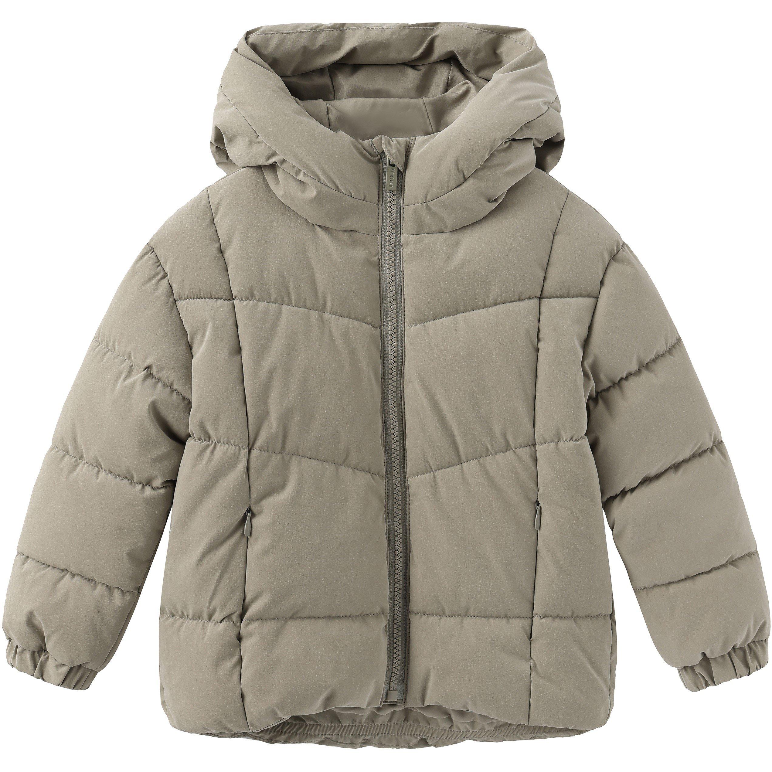 Khaki - Firetrap - Kids' Short Puffer Jacket - 1
