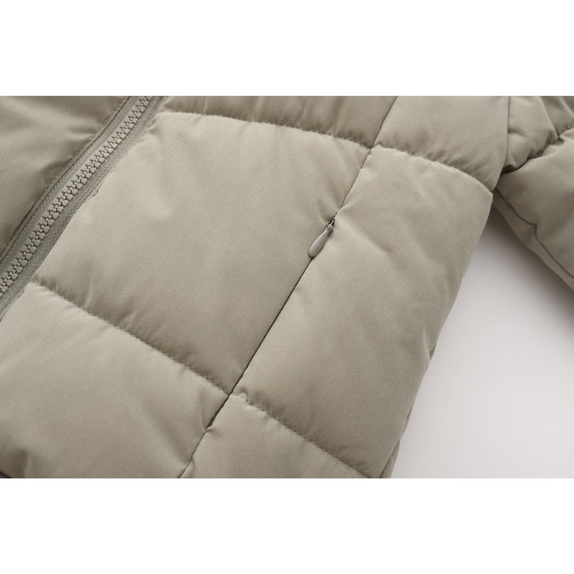 Kaki - Firetrap - Short Puffer Jacket - 5