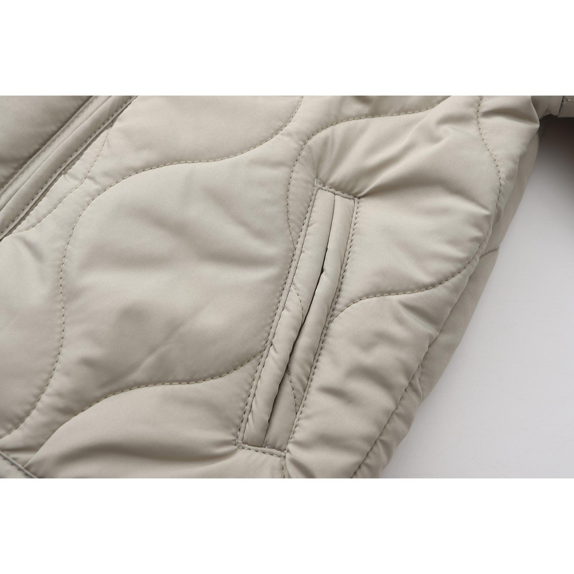 Bež - Firetrap - Quilted Jacket - 4
