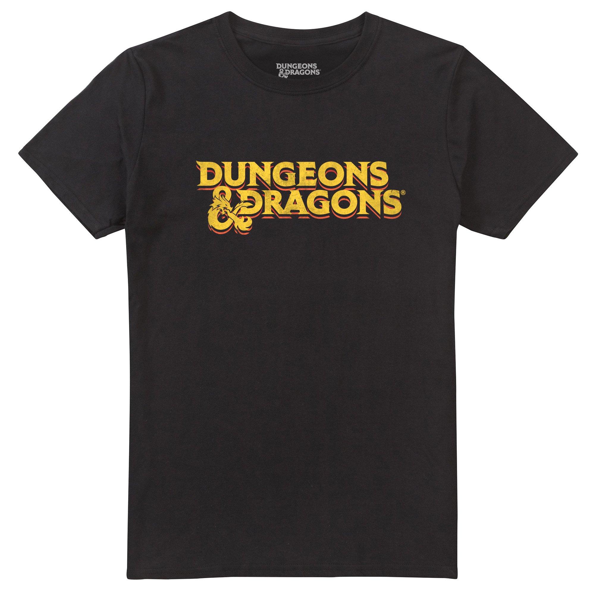 Black - Dungeons and Dragons - DUNGEONS & DRAGONS - 70S LOGO - 4