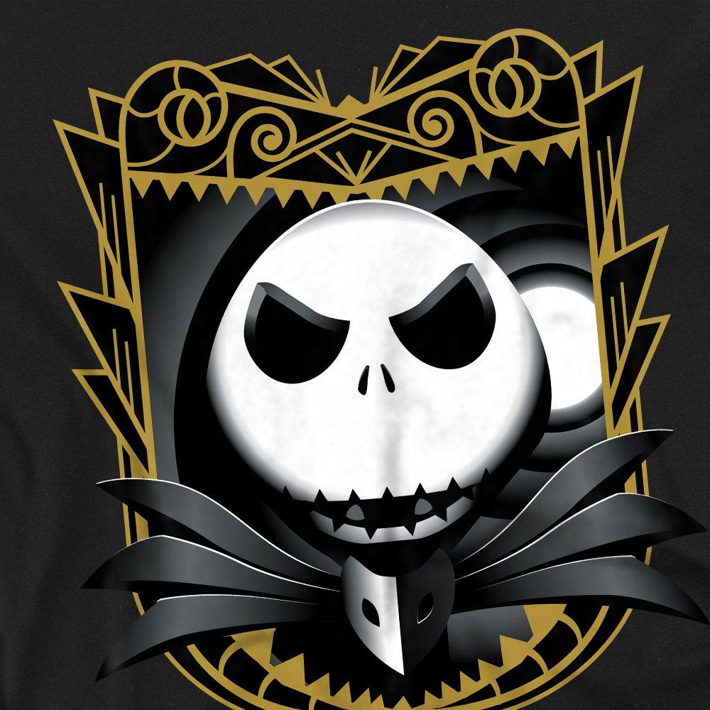 Black - The Nightmare before Christmas - Jack Skellington Shaded Mens T-Shirt Black - 2