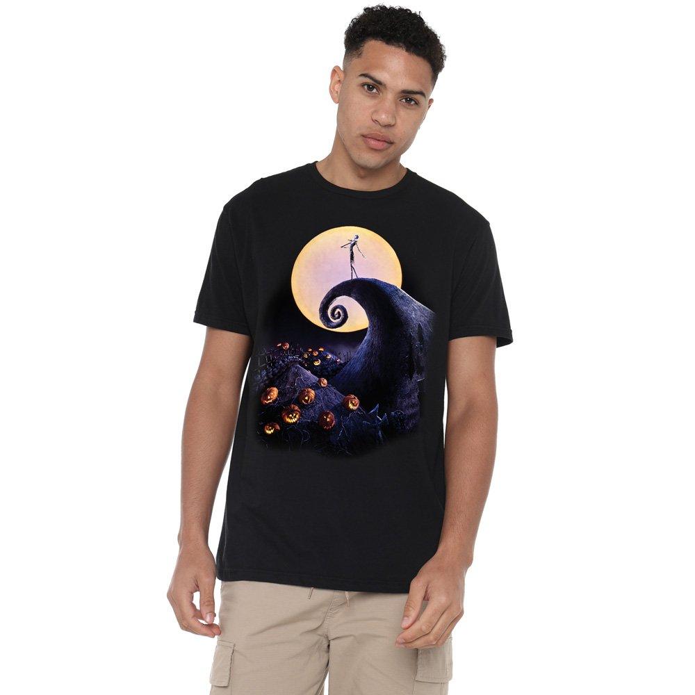 Black - The Nightmare before Christmas - The Nightmare Before Christmas Poster Mens T-Shirt - 1