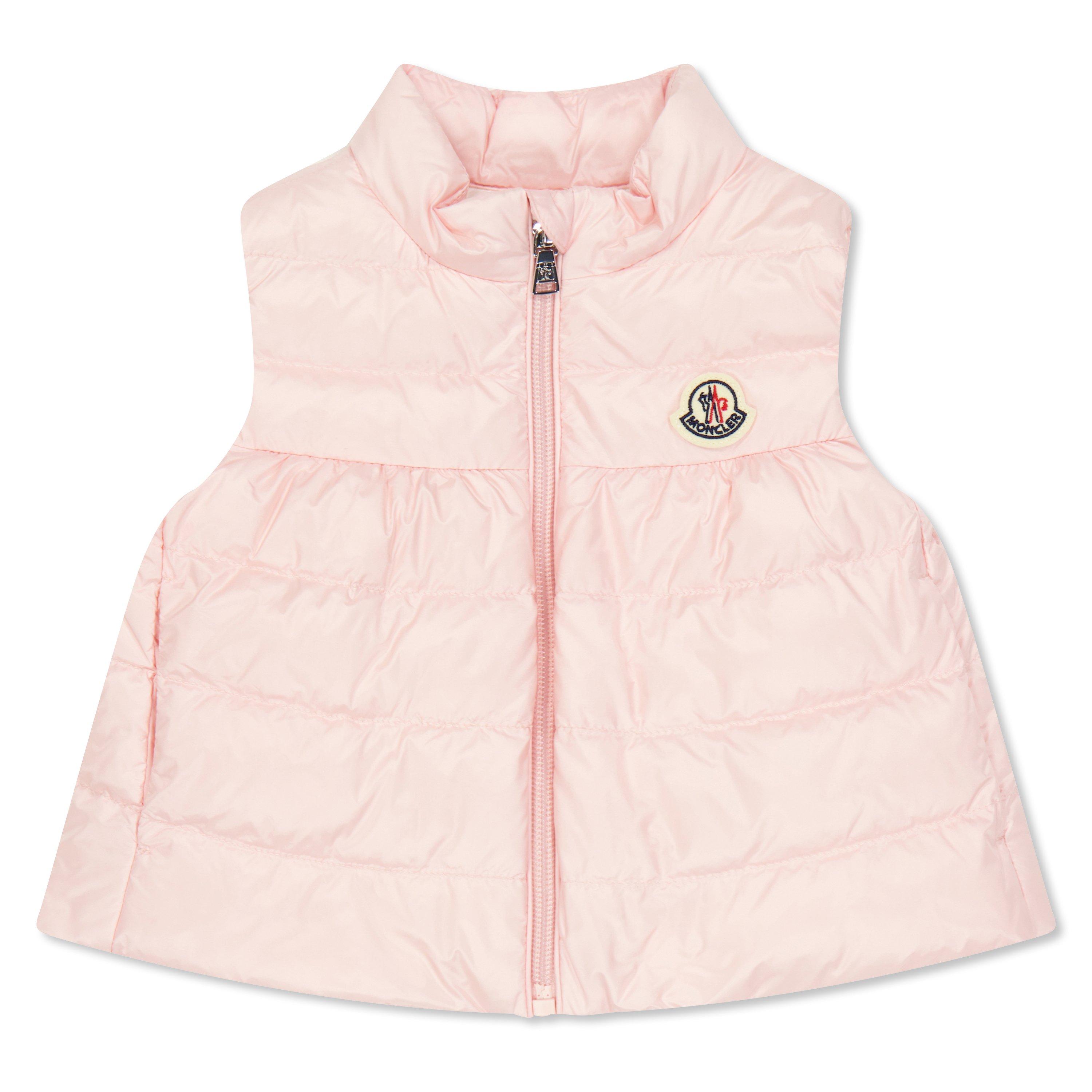 Pink 503 - Moncler - Kids' Hiva Gilet - 1