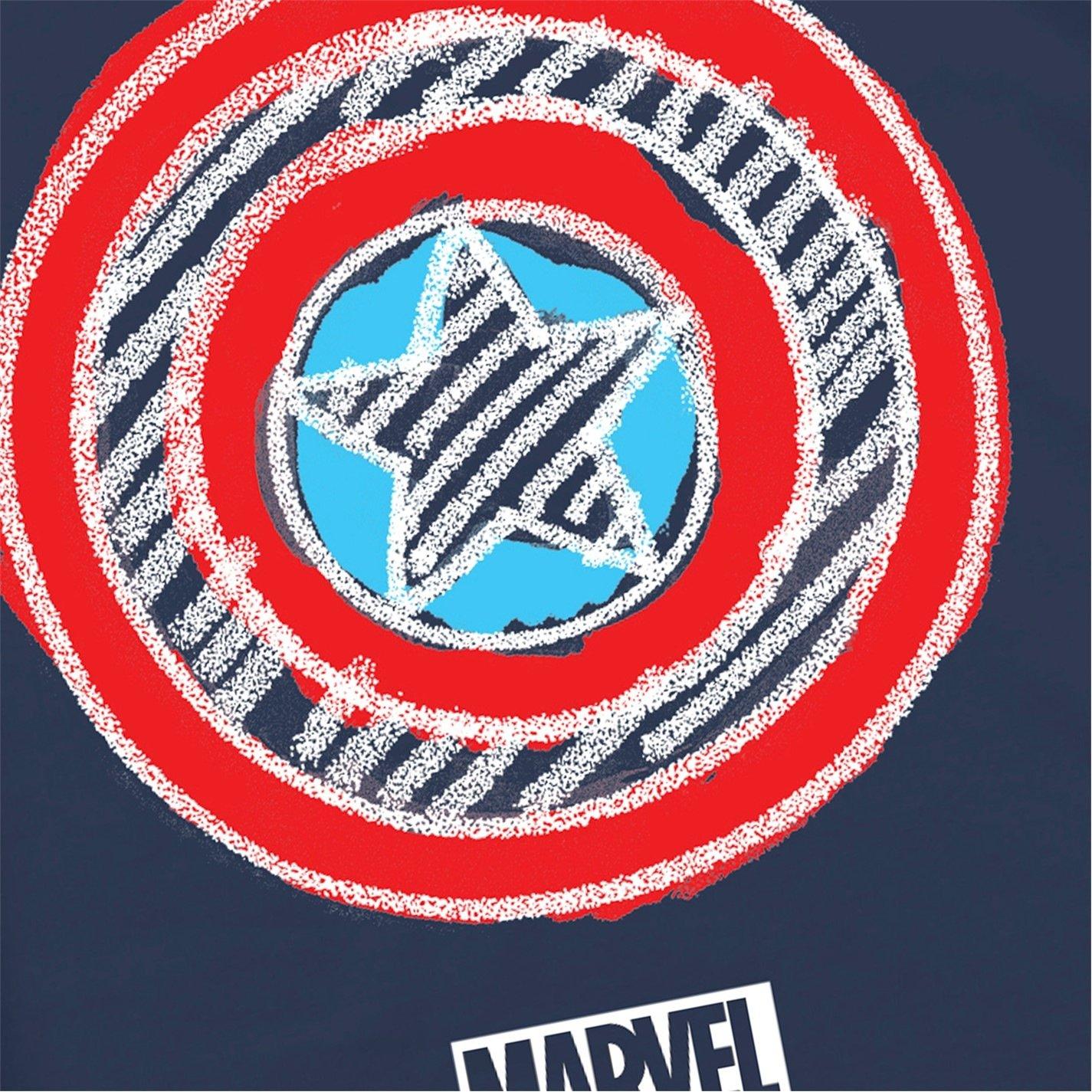 Navy - Marvel - CAPTAIN AMERICA CHALKBOARD AMERICA SHIELD - 3