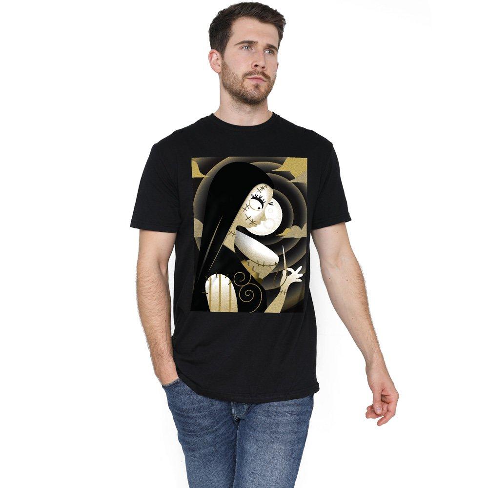 Black - The Nightmare before Christmas - The Nightmare Before Christmas Sally Shaded Mens T - 1