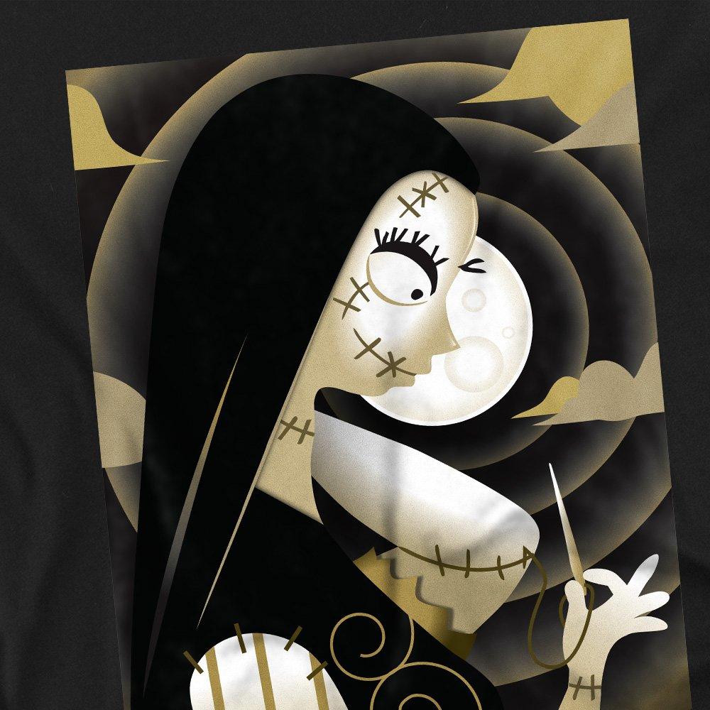 Black - The Nightmare before Christmas - The Nightmare Before Christmas Sally Shaded Mens T - 2