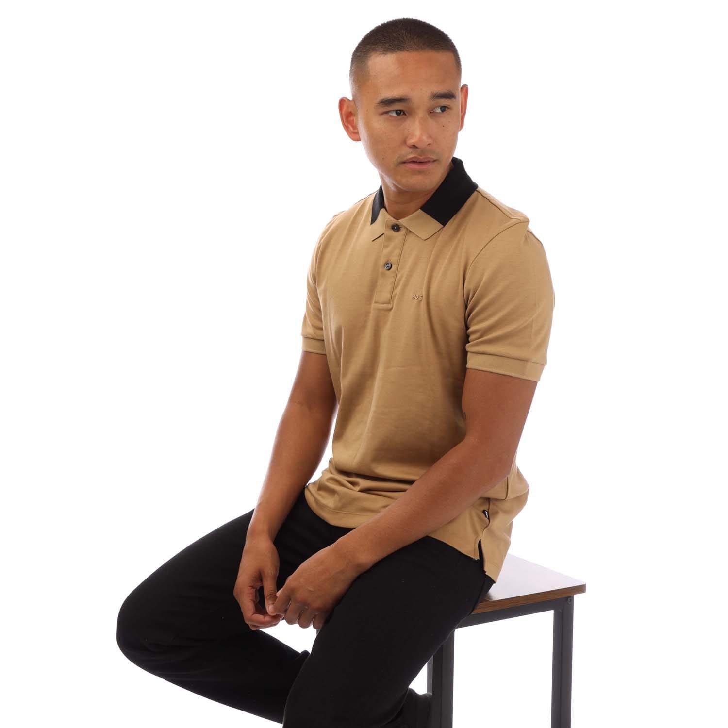 Beige - Boss - Phillipson 116 Polo Shirt - 4