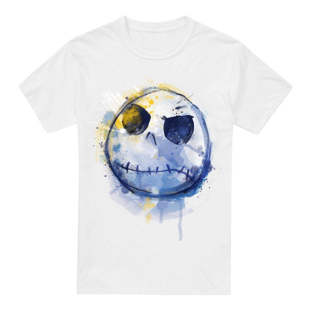 White - The Nightmare before Christmas - Painted Jack Skellington Mens T-Shirt White - 4
