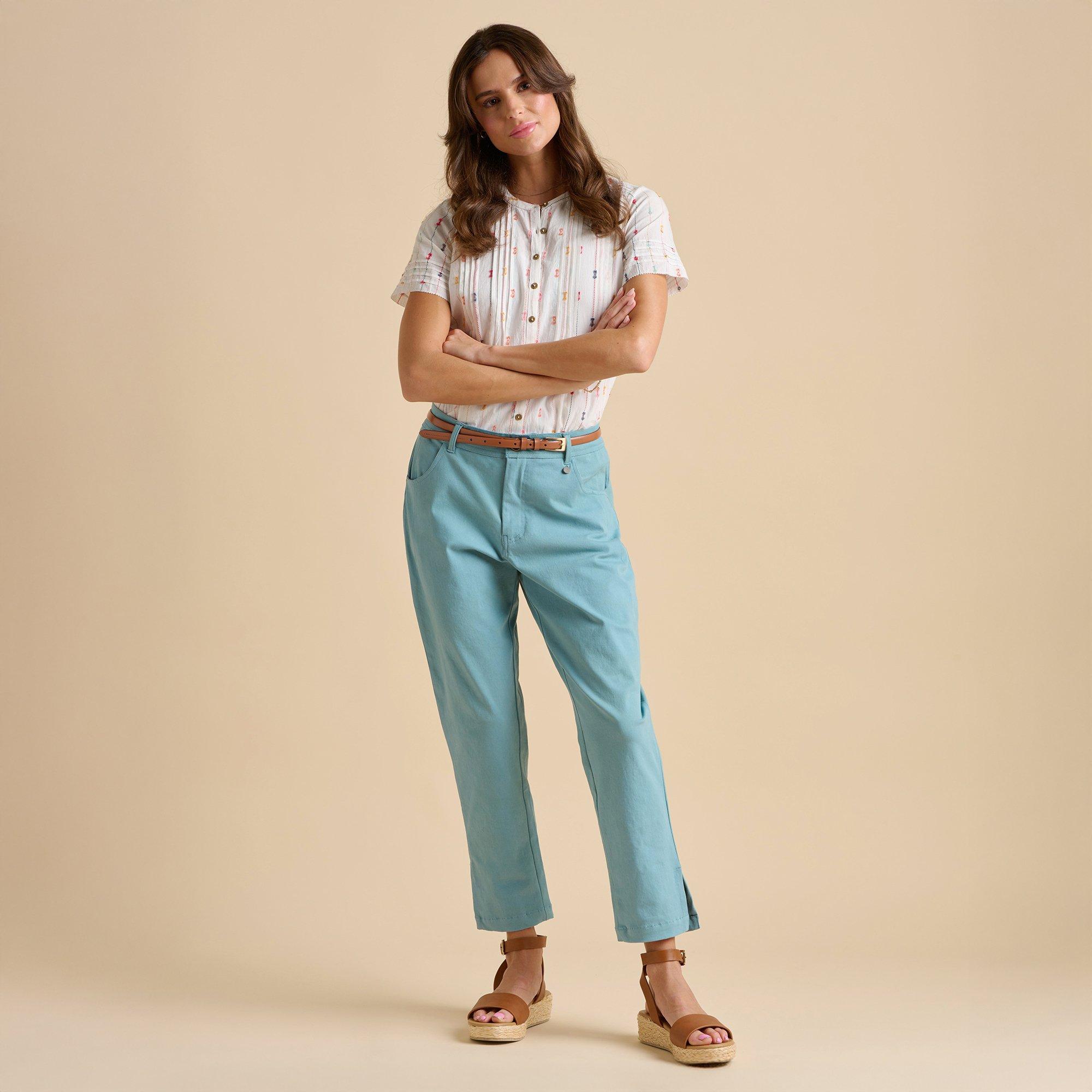 White - Brakeburn - Tide Pool Blouse - 3