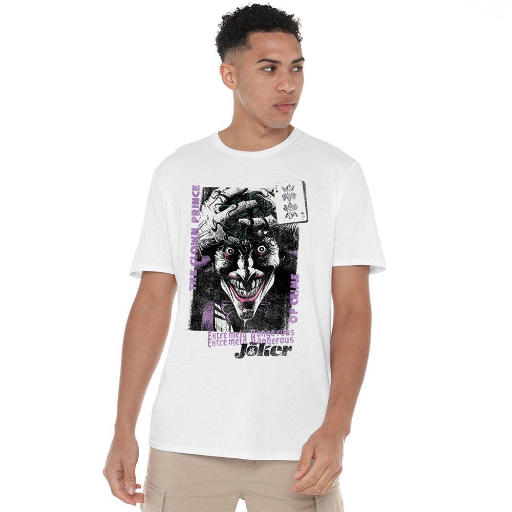 Beige - DC Comics - The Joker Evil Graffiti T-Shirt Natural - 1