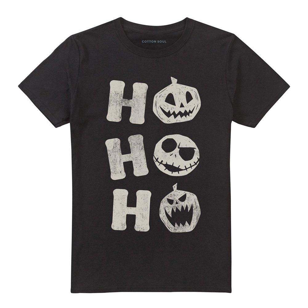 Black - Disney - Nightmare Before Christmas Ho Ho Ho Jack T-Shirt - 4