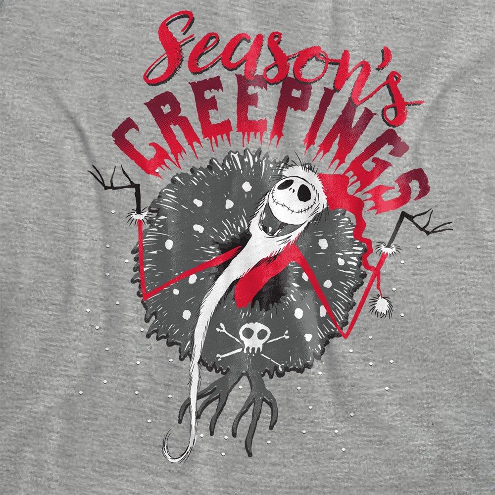 Light Grey - Disney - Nightmare Before Christmas Holiday Chills Tee Ath - 2