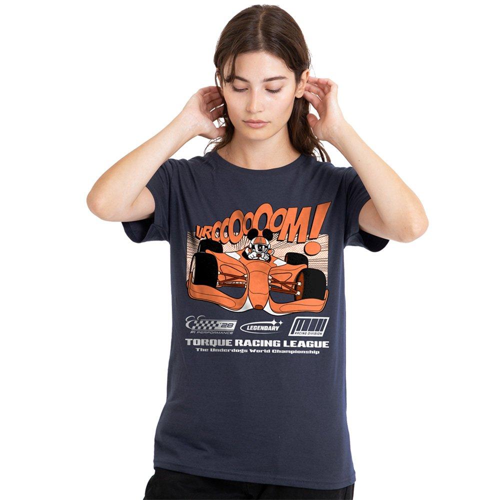 Navy - Disney - Mickey Mouse Racing Comic T-Shirt Deep Navy - 1