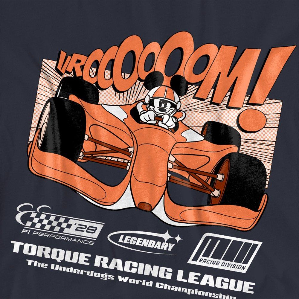 Navy - Disney - Mickey Mouse Racing Comic T-Shirt Deep Navy - 2