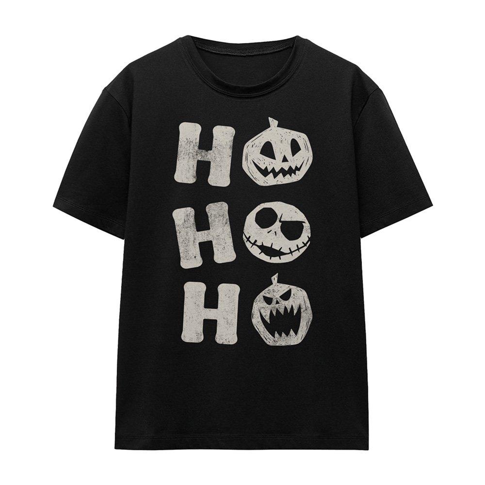 Black - Disney - Nightmare Before Christmas Ho Ho Ho Jack T Shirt - 4